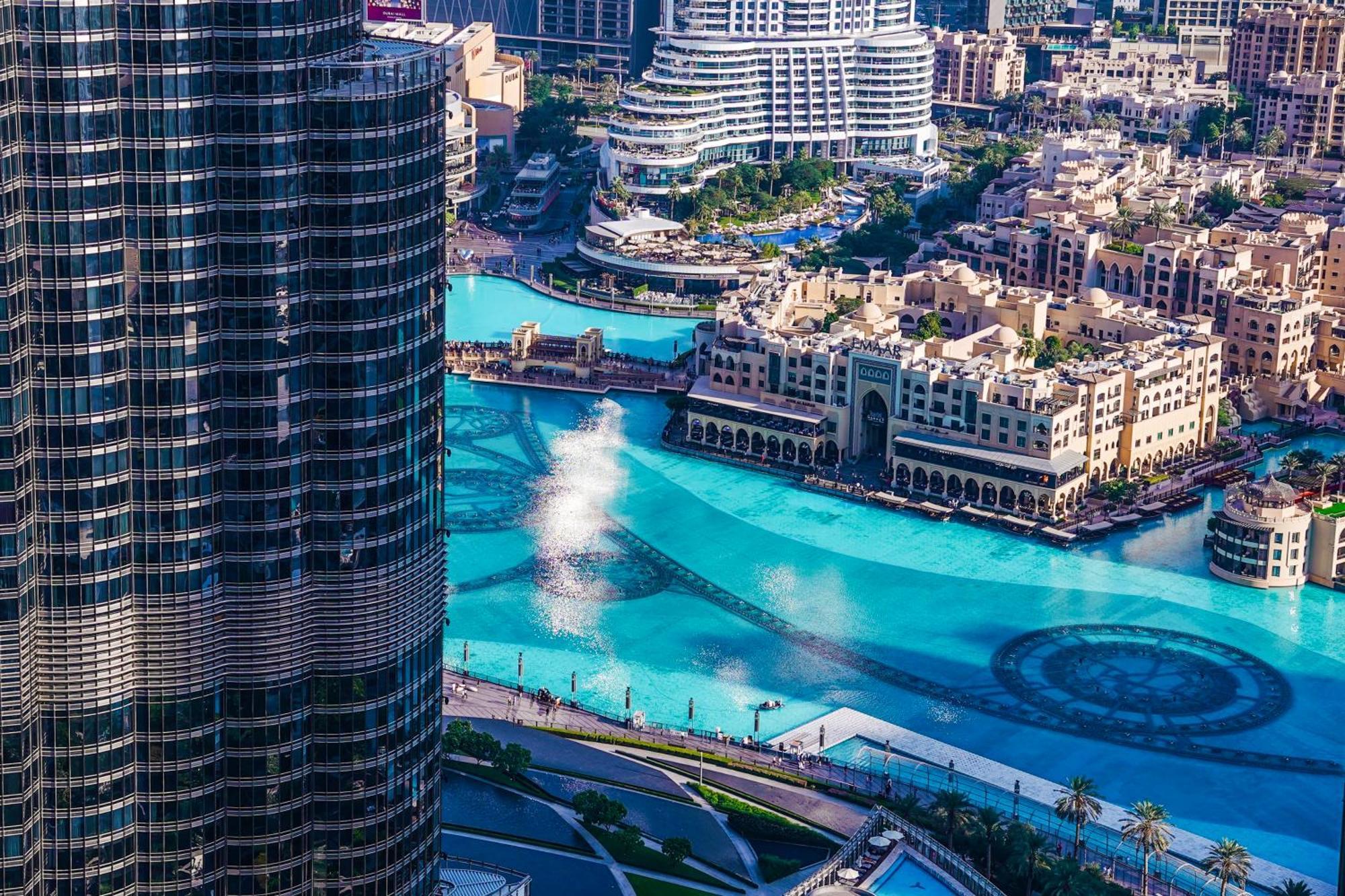 The Closest Building To Burj Khalifa With Fountain View In Address Opera Residence Dubai Exterior photo