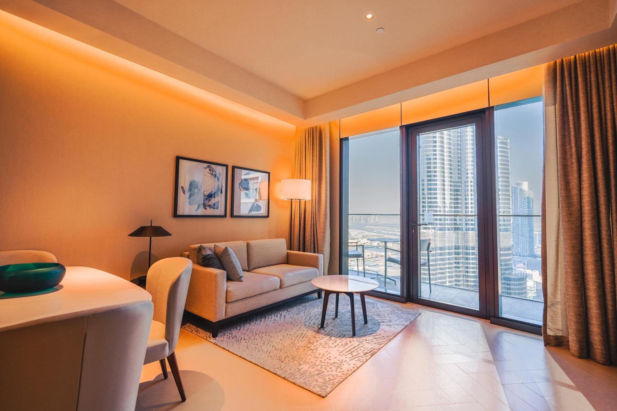 The Closest Building To Burj Khalifa With Fountain View In Address Opera Residence Dubai Exterior photo