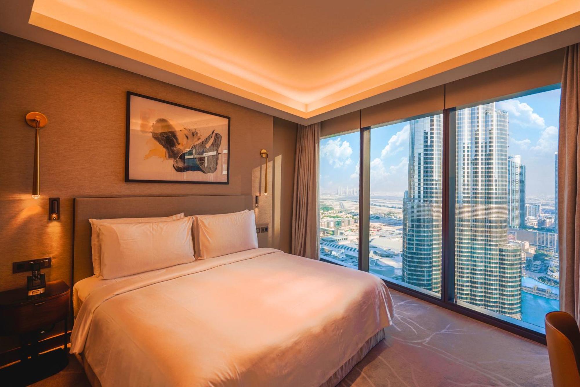 The Closest Building To Burj Khalifa With Fountain View In Address Opera Residence Dubai Exterior photo